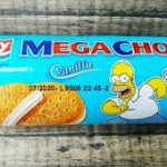 Печиво сендвіч Simpsons Mega Choc Vainilla Arluy Іспанія 180 г Іспанія