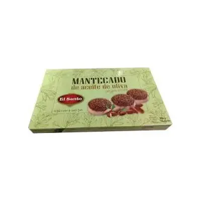 Печиво з мигдальним борошном "El Santo" Mantecado de aceite de oliva 350 г Іспанія