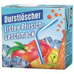 Чай холодний (крижаний) апельсиновий Durstloscher 500 мл з трубочкою Німеччина
