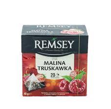 Чай Remsey малина-полуниця 20 пакет із ниткою Польща
