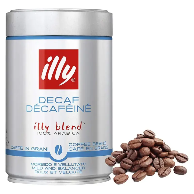 Кава в зернах illy Decaf без кофеїну 250г Італія