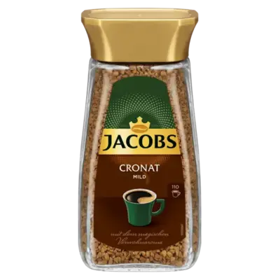 Кава розчинна JACOBS CRONAT MILD Німеччина 200 г