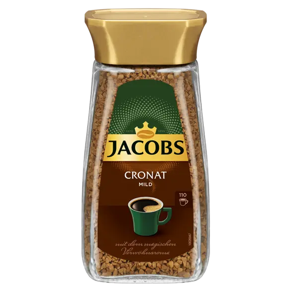 Кава розчинна JACOBS CRONAT MILD Німеччина 200 г