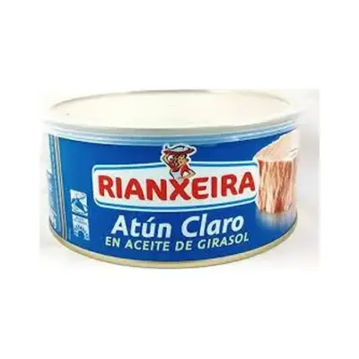 Тунець у соняшниковій олії Rianxeira Atun Claro En Aceite De Girasol 900 г Іспанія