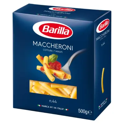 Макаронні вироби Maccheroni Barilla (макарони) N 44 Італія 500г