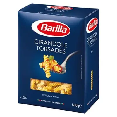 Макаронні вироби Grandole Torsades Barilla N 34 Італія 500г