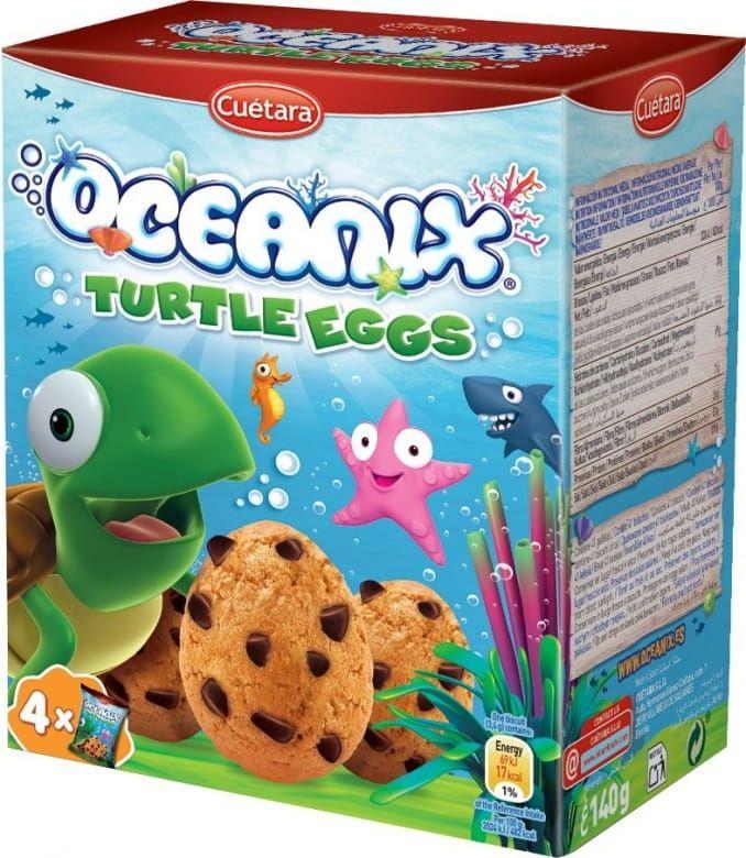 Зернове печиво з шматочками шоколаду Oceanix Cuetara 105г Іспанія