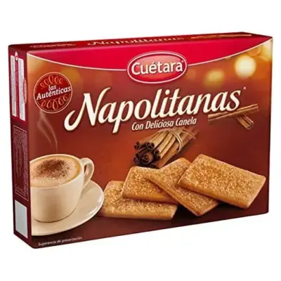 Хрустке печиво з корицею Napolitanas Cuetara 500г Іспанія