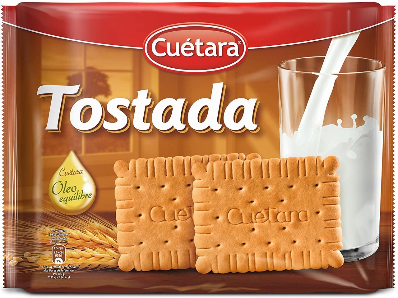 Печиво Tostada Cuetara 800г (4х200г) Іспанія