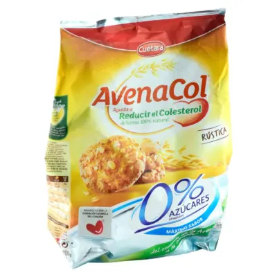 Печиво вівсяне 0% цукру Avenacol Cuetara 250 г Іспанія