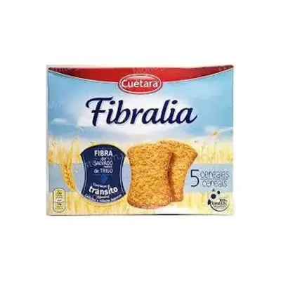 Зернове печиво 5 злаків Fibralia Cuetara 500 г Іспанія