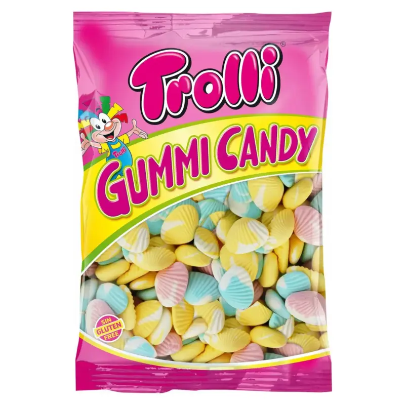 Желейні цукерки без глютену Trolli Морські черепашки Німеччина 1кг