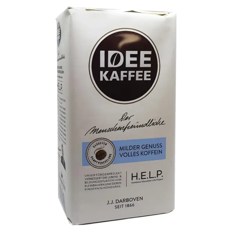 Кава мелена IDEE KAFFEE J. J. Darboven 100% арабіка 500 г Німеччина