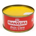 Тунець в оливковій олії Rianxeira Atun Claro en Aceite de Oliva 80г Іспанія