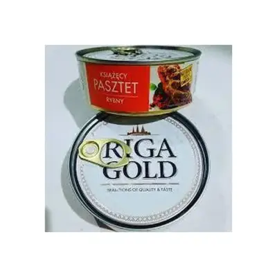 Паштет копчений рибний Riga Gold pasztet rybny 240 г Латвія