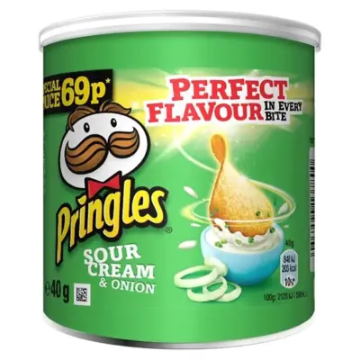 Чипси Pringles Sour cream & Onion,40 г