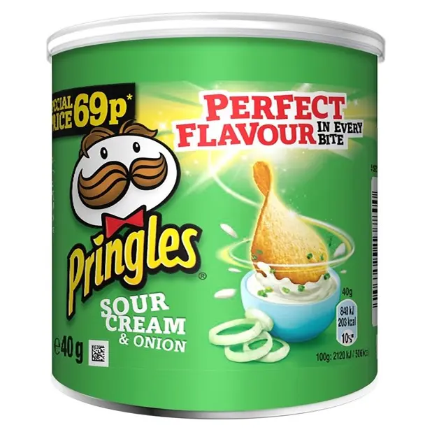 Чипси Pringles Sour cream & Onion,40 г