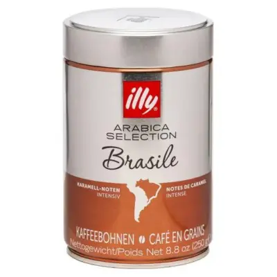 Кава в зернах ILLY BRASILE MONOARABICA 250 г Італія