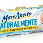 Тунець в натуральній мінеральній воді Naturalmente Mare Aperto, 3 x 80 г Італія