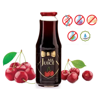 Вишневий сік Mr Juice з м'якоттю, прямого пресування, БЕЗ САХАРА 1 л