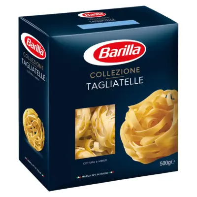 Макаронні вироби БЕЗ ЯІЦ Barilla Collezione Fettuccine (гнізда) Італія 500 г