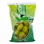 Оливки зелені великі Vittoria Olive Verdi Dolci Giganti Італія 450/250 г