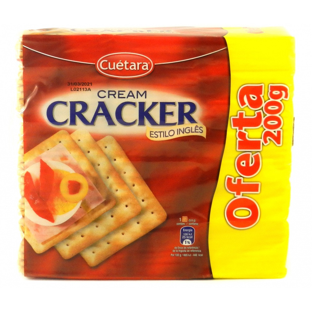 Крекер Англійський стиль Cream Cuetara (400г+200г) 600г Іспанія