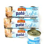 Паштет зі свинячої печінки низькокалорійний без глютену Paté light Argal 80 г Іспанія