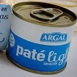 Паштет зі свинячої печінки низькокалорійний без глютену Paté light Argal 80 г Іспанія