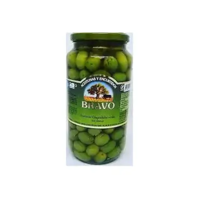 Оливки зелені Пальчики Bravo aceitunas chupadedos con hueso 1000 г Іспанія