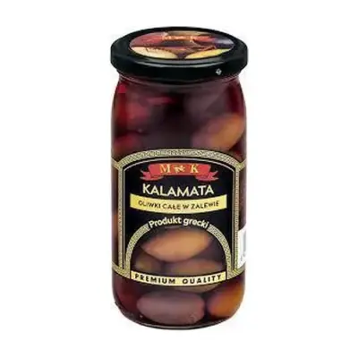 Оливки каламата M&K Kalamata, 350/200 г