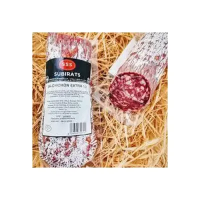 Ковбаса Салямі Subirats Salchichon Extra без глютену (1/2 палиці 650-750г) 1 кг Іспанія
