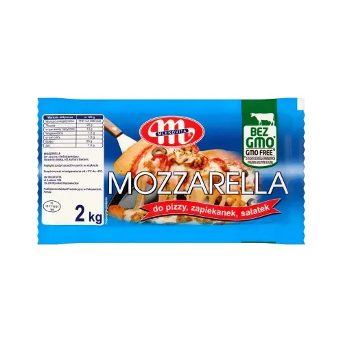 Сир Моцарела для Піца MLEKOVITA 1 кг Польща