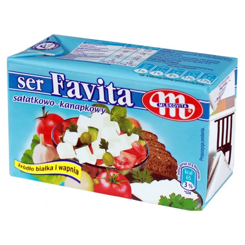 Сир-крем Фета Favita Mlekovita 270 г Польща