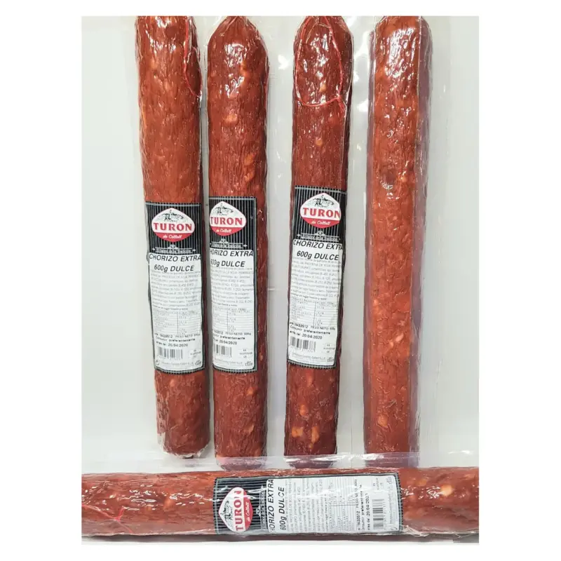 Ковбаса Чорізо EXTRA КОВБАСА Сollell , 600 г, Іспанія