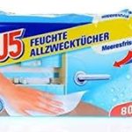 Вологі серветки для прибирання W5 (Яблуко) 80 шт Німеччина