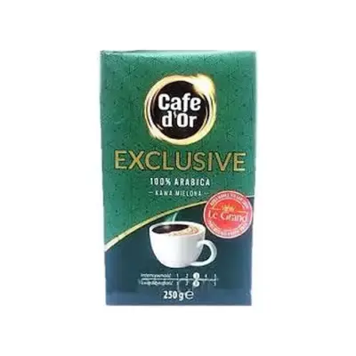 Кава мелена Cafe d'or Exclusive 100% арабіка 250г Польща