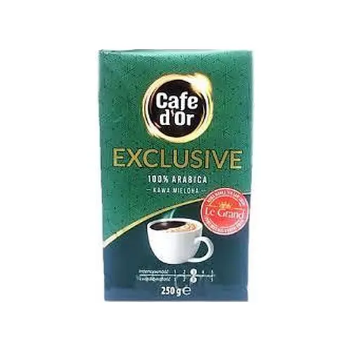 Кава мелена Cafe d’or Exclusive 100% арабіка 250г Польща