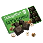 Шоколад чорний із фундуком Schogetten LET`S GO Nuts in Dark 100 г