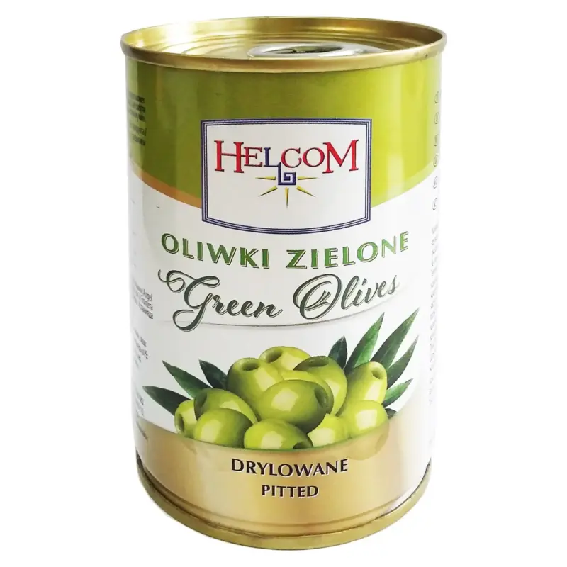 Оливки зелені без кісточки, Helcom 280 г Польща