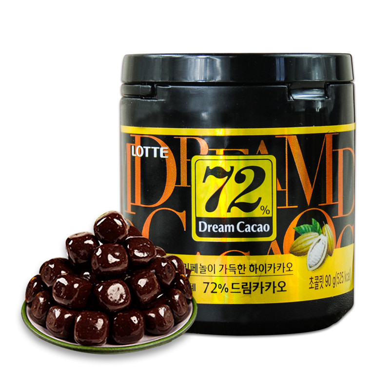 Шоколад у кубиках 72% LOTTE «DREAM CACAO 86 г