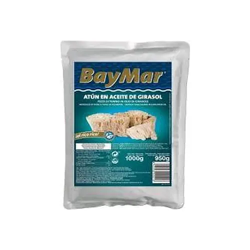Тунець шматочками в соняшниковій олії BAY MAR Atun 1 кг Іспанія