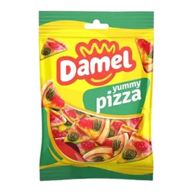 Желейні цукерки БЕЗ ГЛЮТЕНА Damel Pizzas (піца) Іспанія 80г
