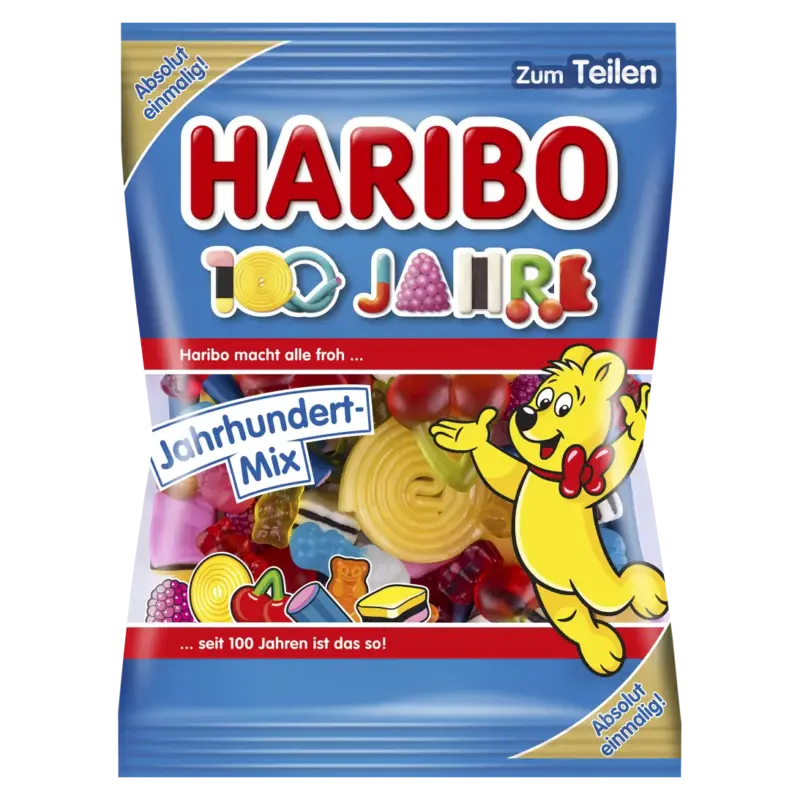 Желейні цукерки Суміш століття Haribo Jahrhundert Mix Німеччина 175г