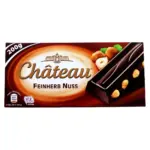 Шоколад чорний з цільним лісовим горіхом Feinherb Nuss Chateau Німеччина 200г