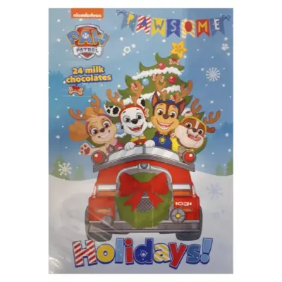 Шоколадний адвент-календар PAW PATROL 75г