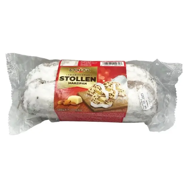 Різдвяний кекс Штолень з марципаном і родзинками Stollen Only Австрія 500г