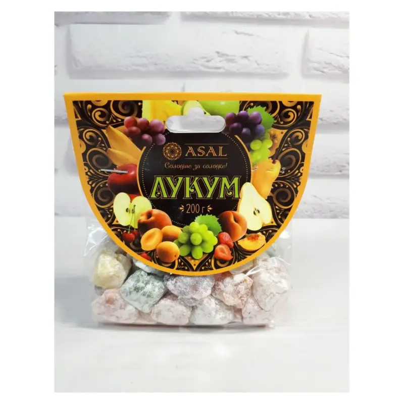 Рахат-лукум фруктовий рулет асорті 1,5 кг