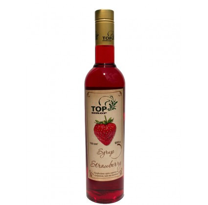 Сироп "Полуниця" ТОР sirup, 900 г