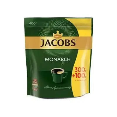 Кава розчинна Jacobs Monarch (Якобс Монарх) 400 грамів економний пакет